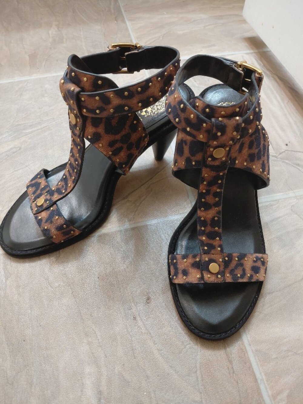 Woman's Sandals (black/brown) Size 9.5